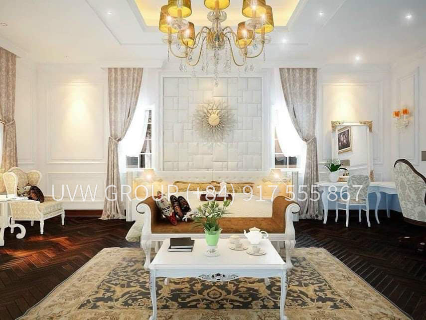 White castle-style luxury villa for sale in Thao Dien with garden, pool, and 800m² of land