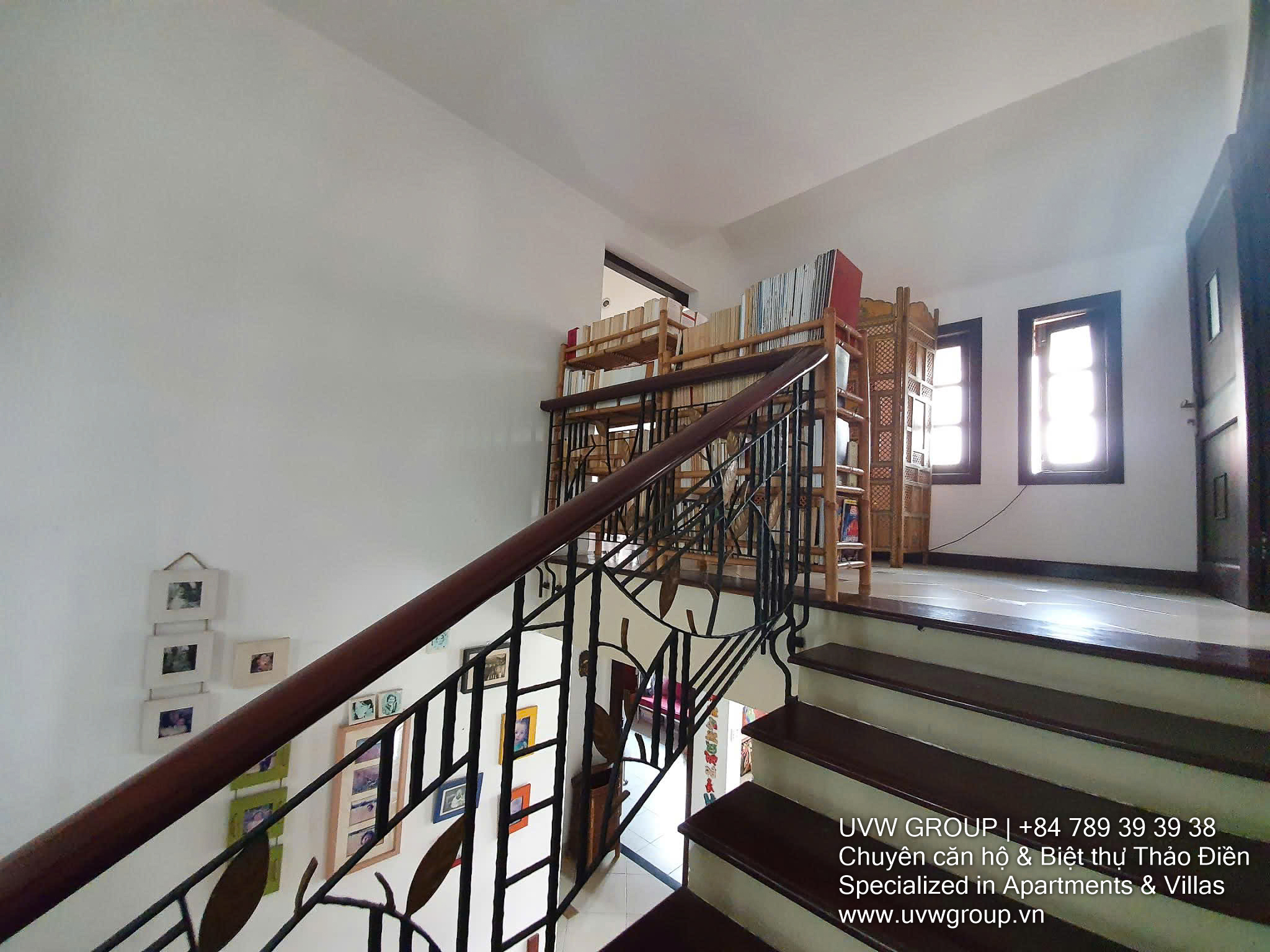Thao Dien villa for rent with private pool, garden, gym room – 3 floors + basement – 289m² land – 4 bedrooms – furnished upon request