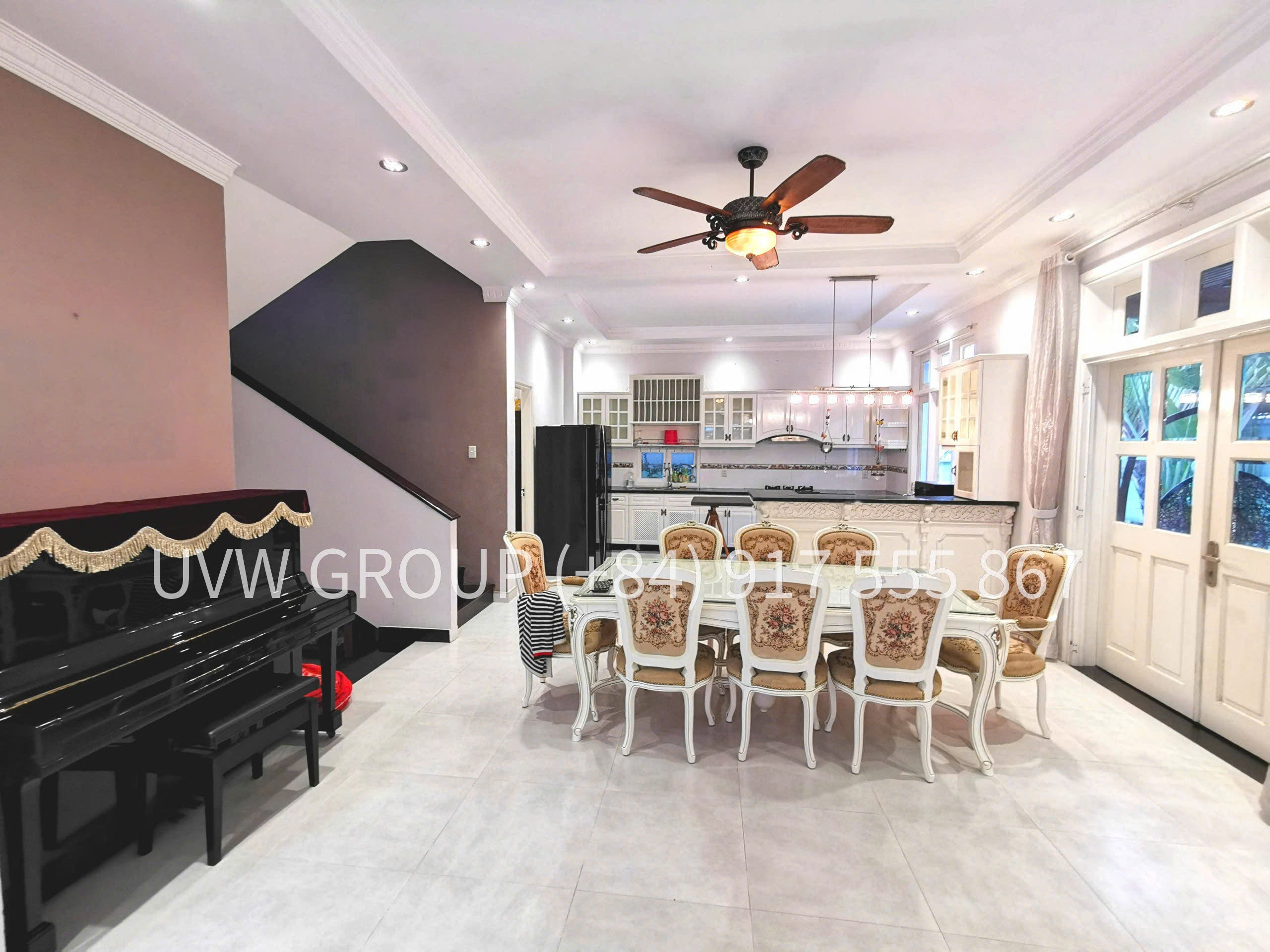 Luxury villa for sale in Thao Dien District 2 with pool and garden – 5 bedrooms, 3 floors, leased at $2800/month