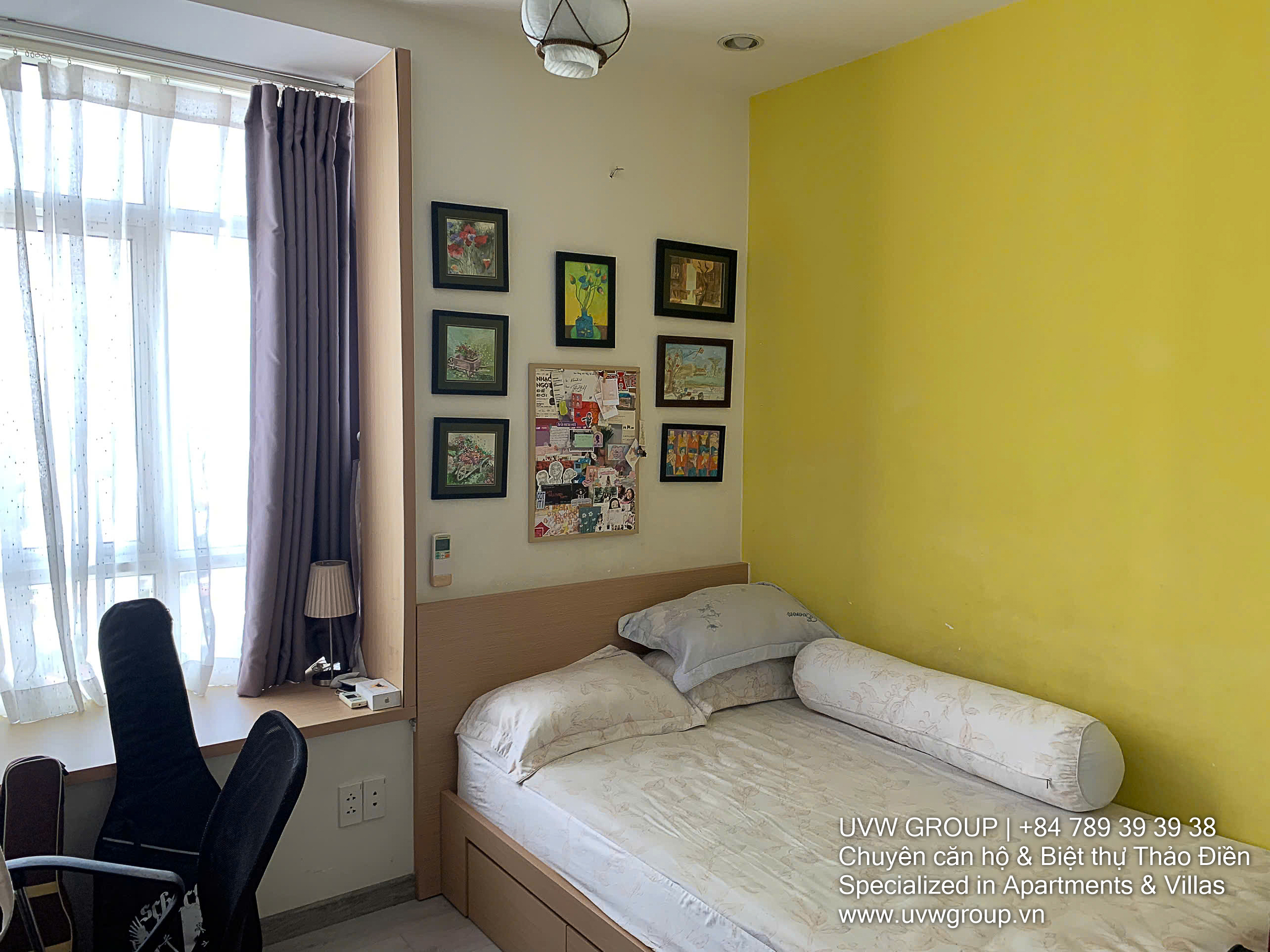 Cho thuê căn hộ 3 phòng ngủ Hoàng Anh Riverview có piano | 138,6m² | $1.100 8