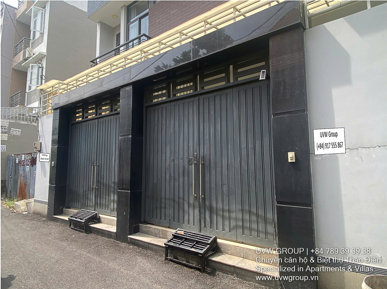 House for Rent near Thai Ly, Thao Dien | 4BR | 5x20m | $1,800