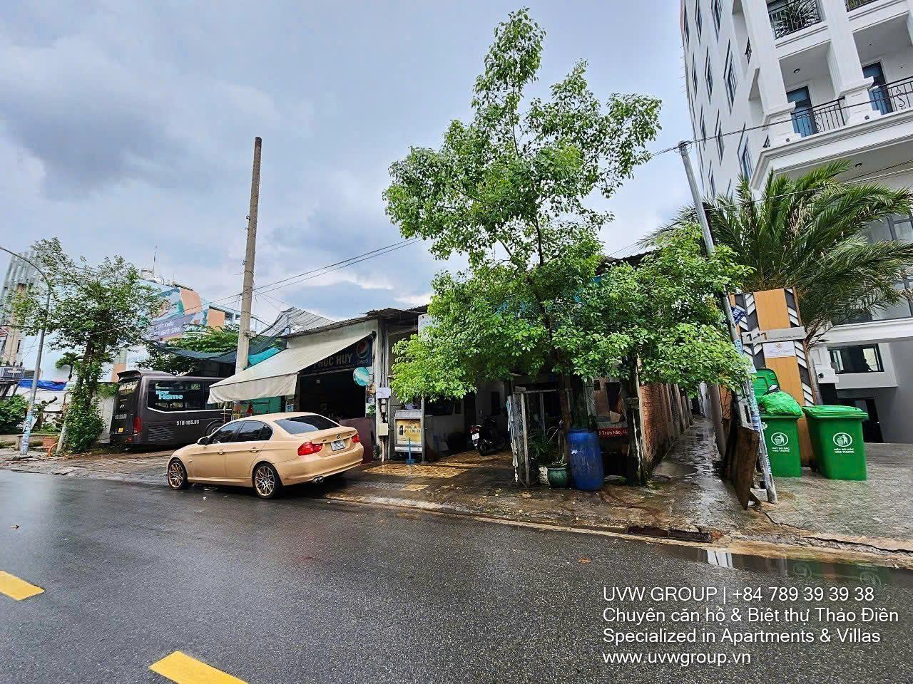 Land for sale on Quoc Huong Street, Thao Dien – 365m² with wide frontage