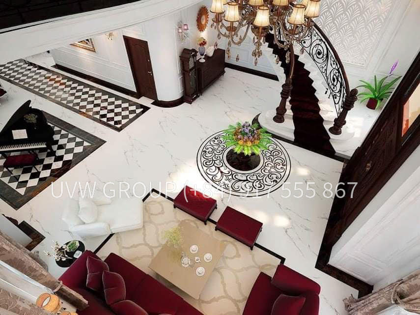 White castle-style luxury villa for sale in Thao Dien with garden, pool, and 800m² of land