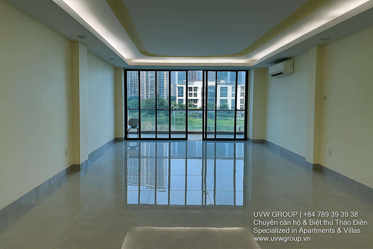 4-bedroom house for rent in District 2 – Nguyen Hoang Street – Ground + 1st floor only