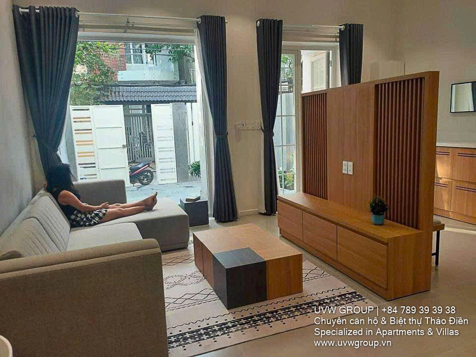 Fully furnished house for rent in Thao Dien, District 2, with 4 bedrooms and car parking