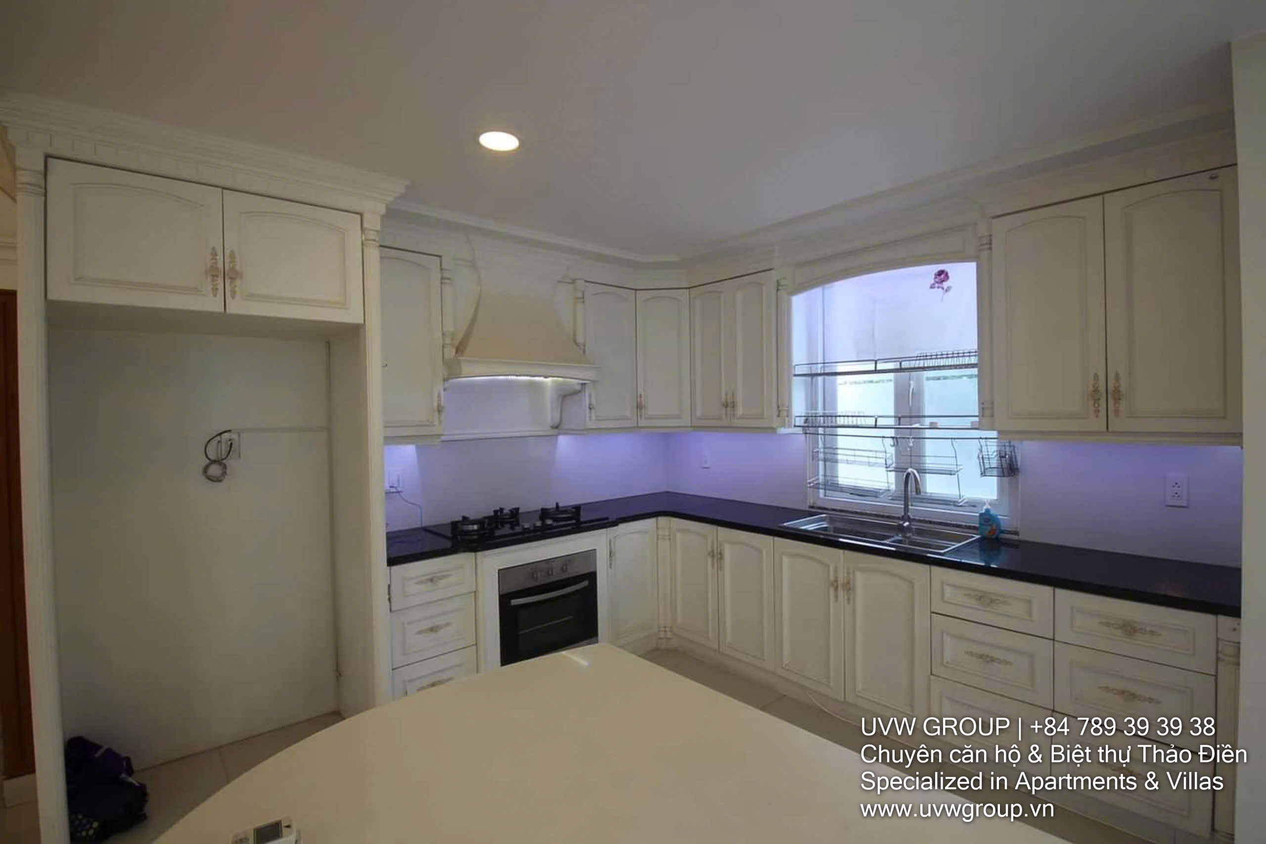 4-bedroom villa with garden and pool for rent in Thao Dien, District 2