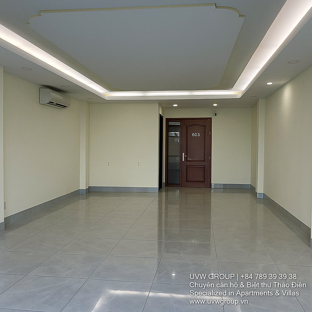 4-bedroom house for rent in District 2 – Nguyen Hoang Street – Ground + 1st floor only