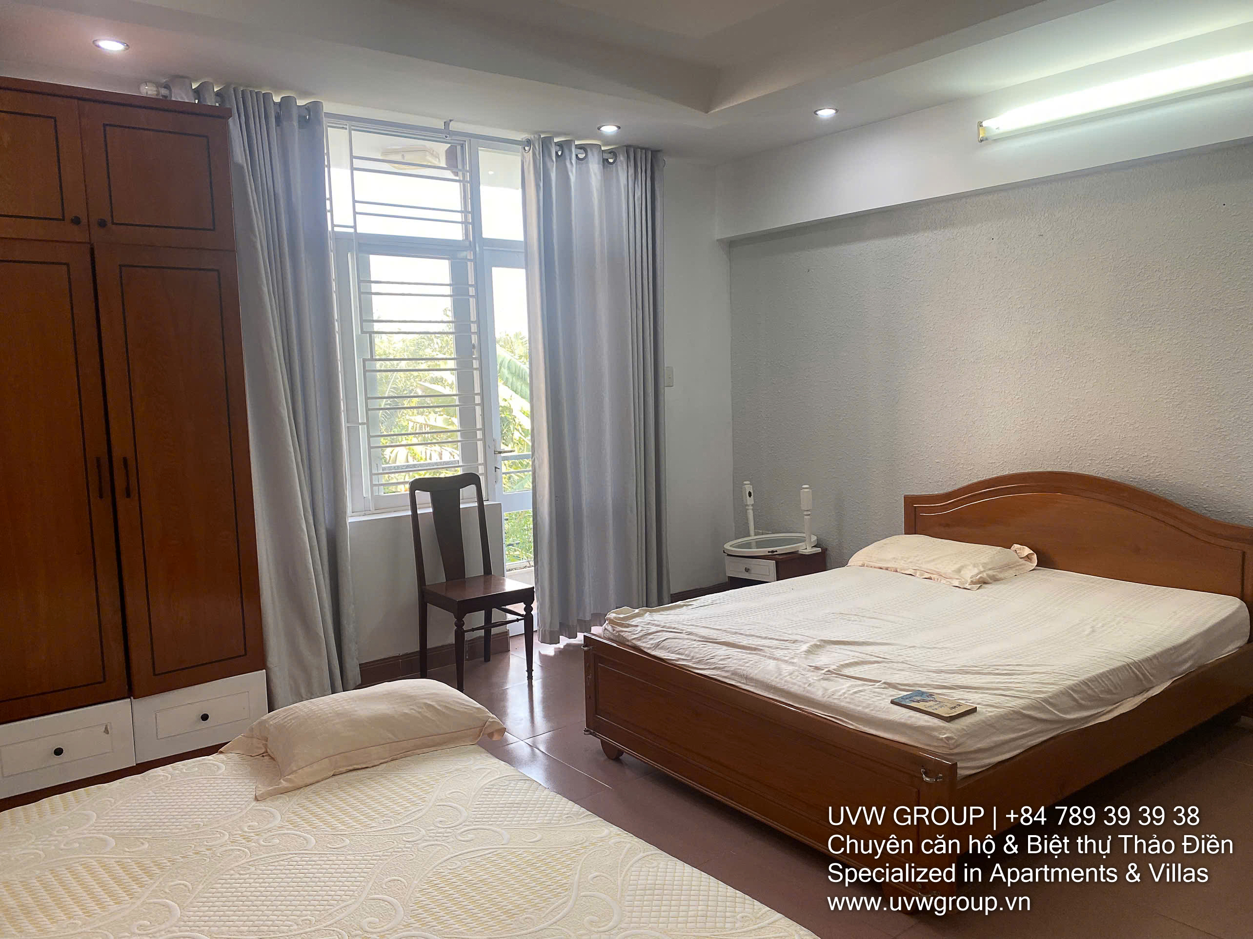 3-bedroom townhouse for rent in Press Village, Thao Dien, District 2