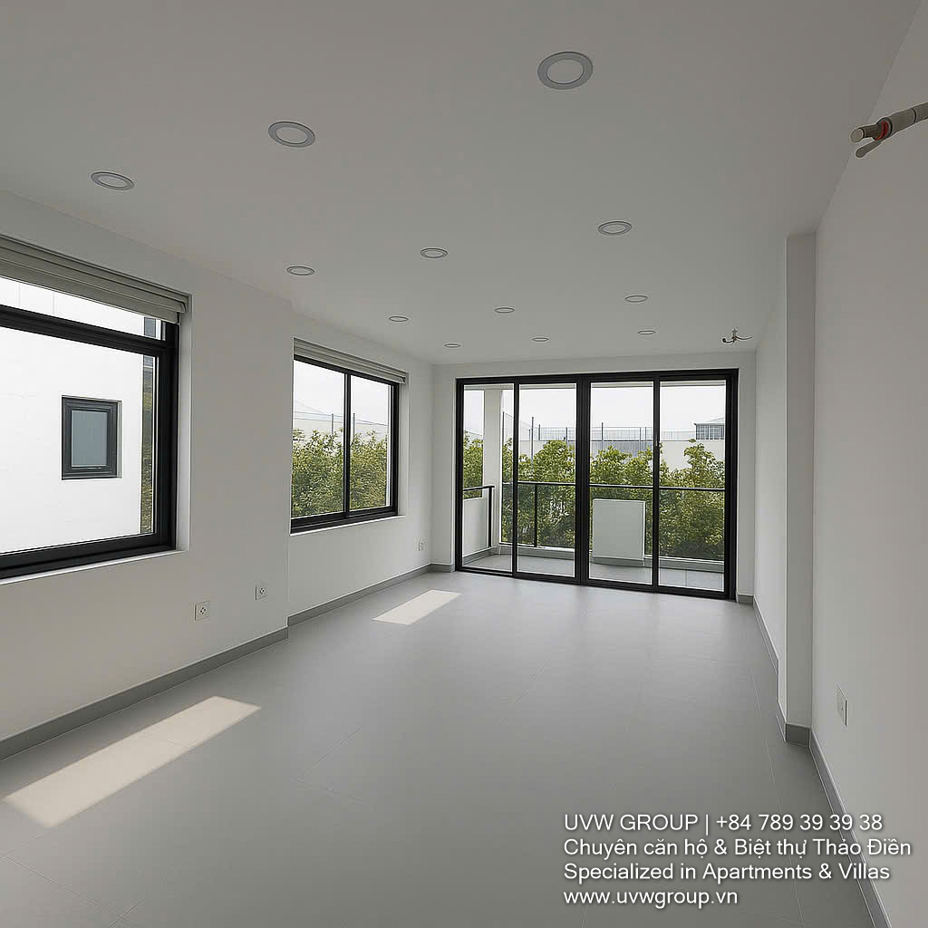 Modern office building with 2 frontages in An Phu for rent