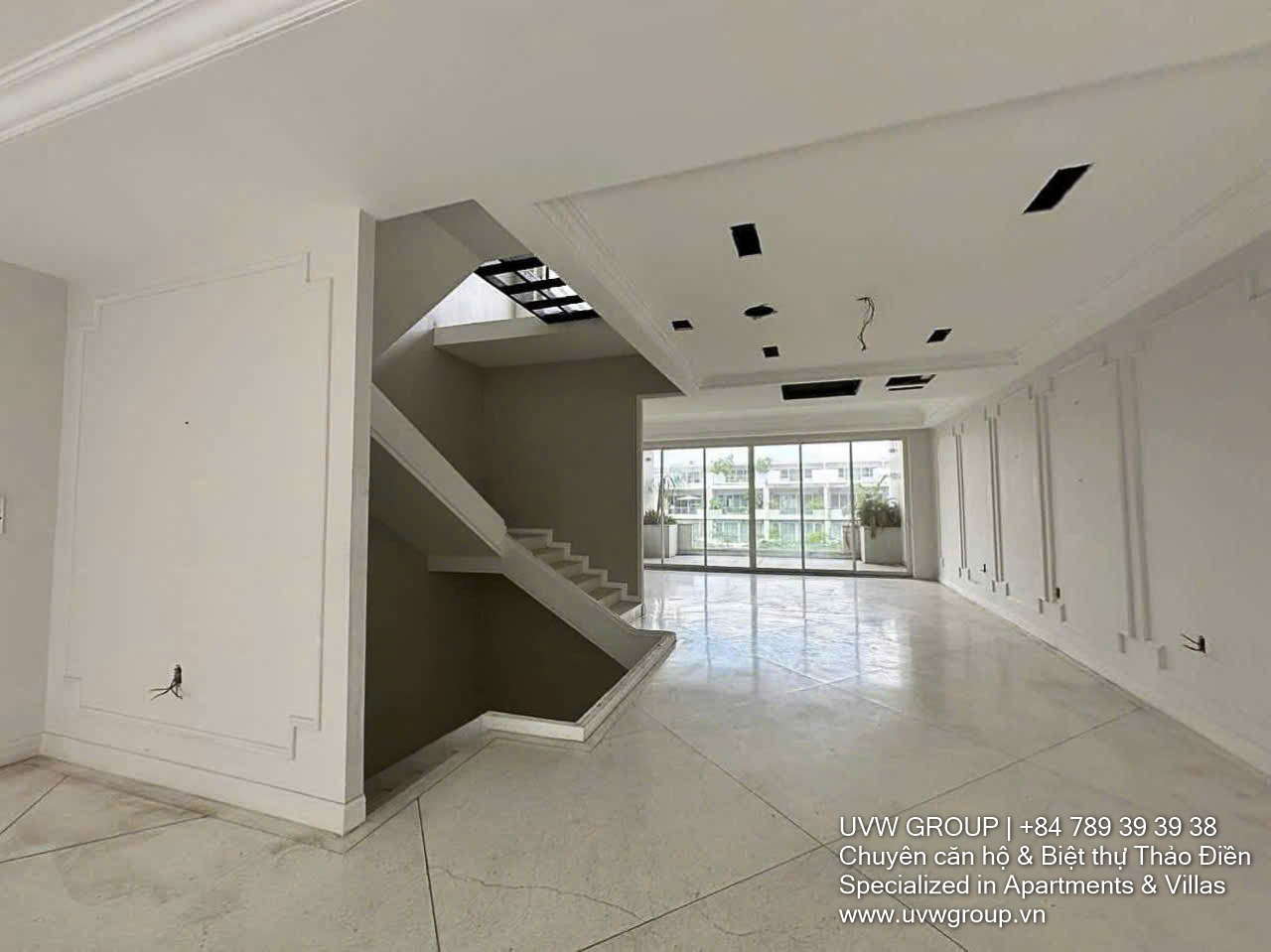 Commercial corner building for lease or sale on Nguyen Co Thach, Thu Duc City