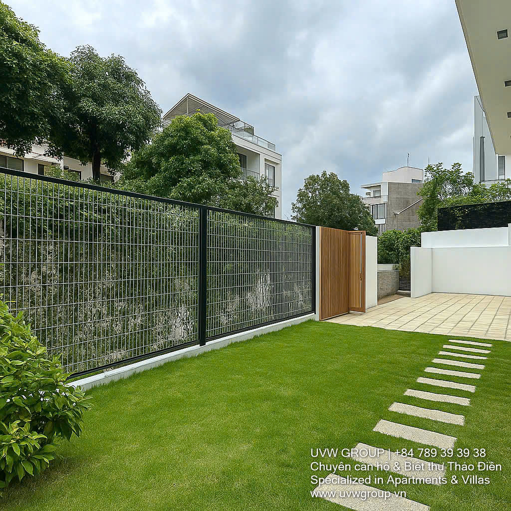 Modern riverside villa for rent in Thao Dien with 4 bedrooms and large garden
