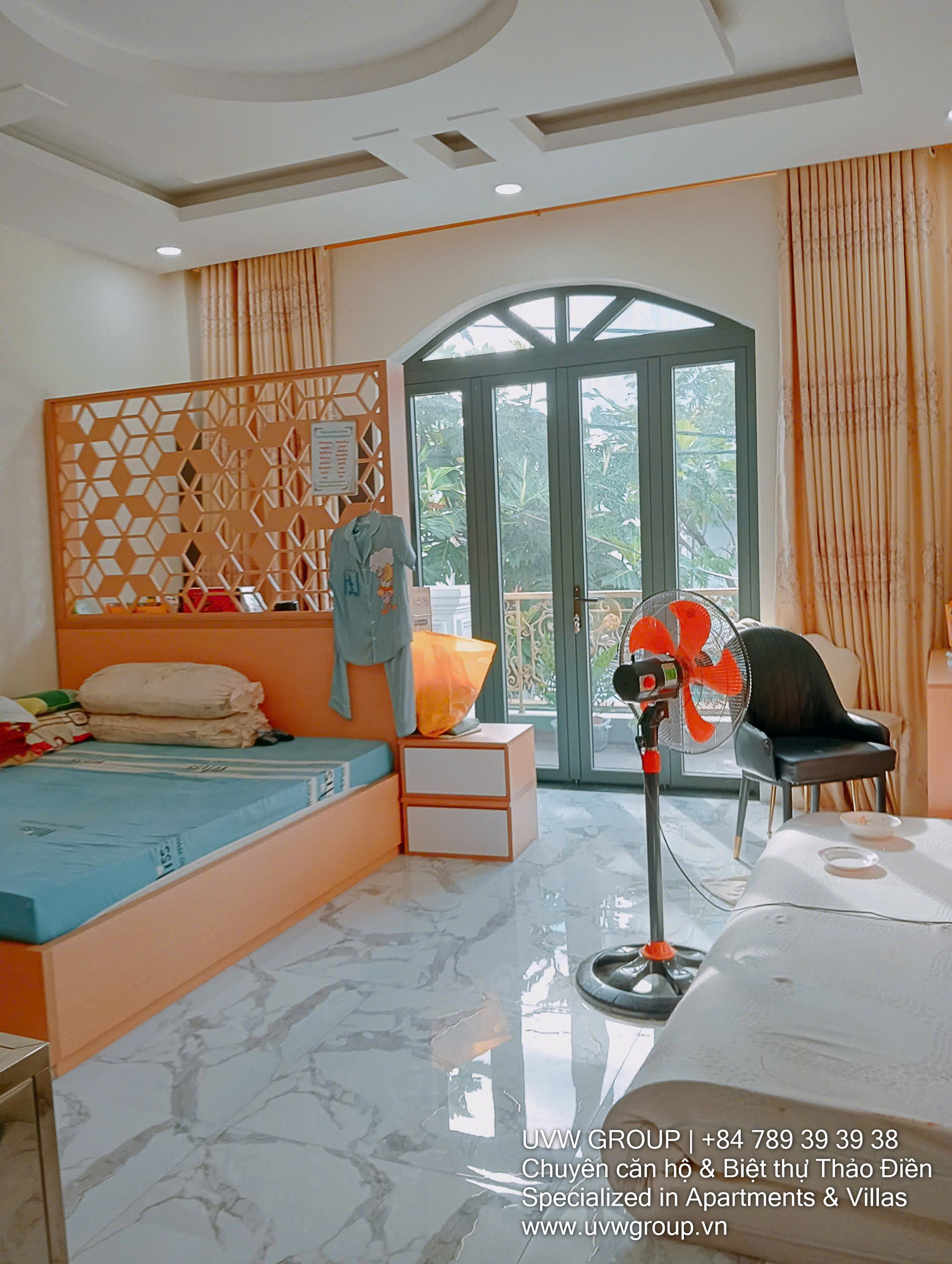 Frontage house for sale on Hoang Le Kha Street, District 6 – 106m² land, 4 bedrooms, 2 floors, rooftop