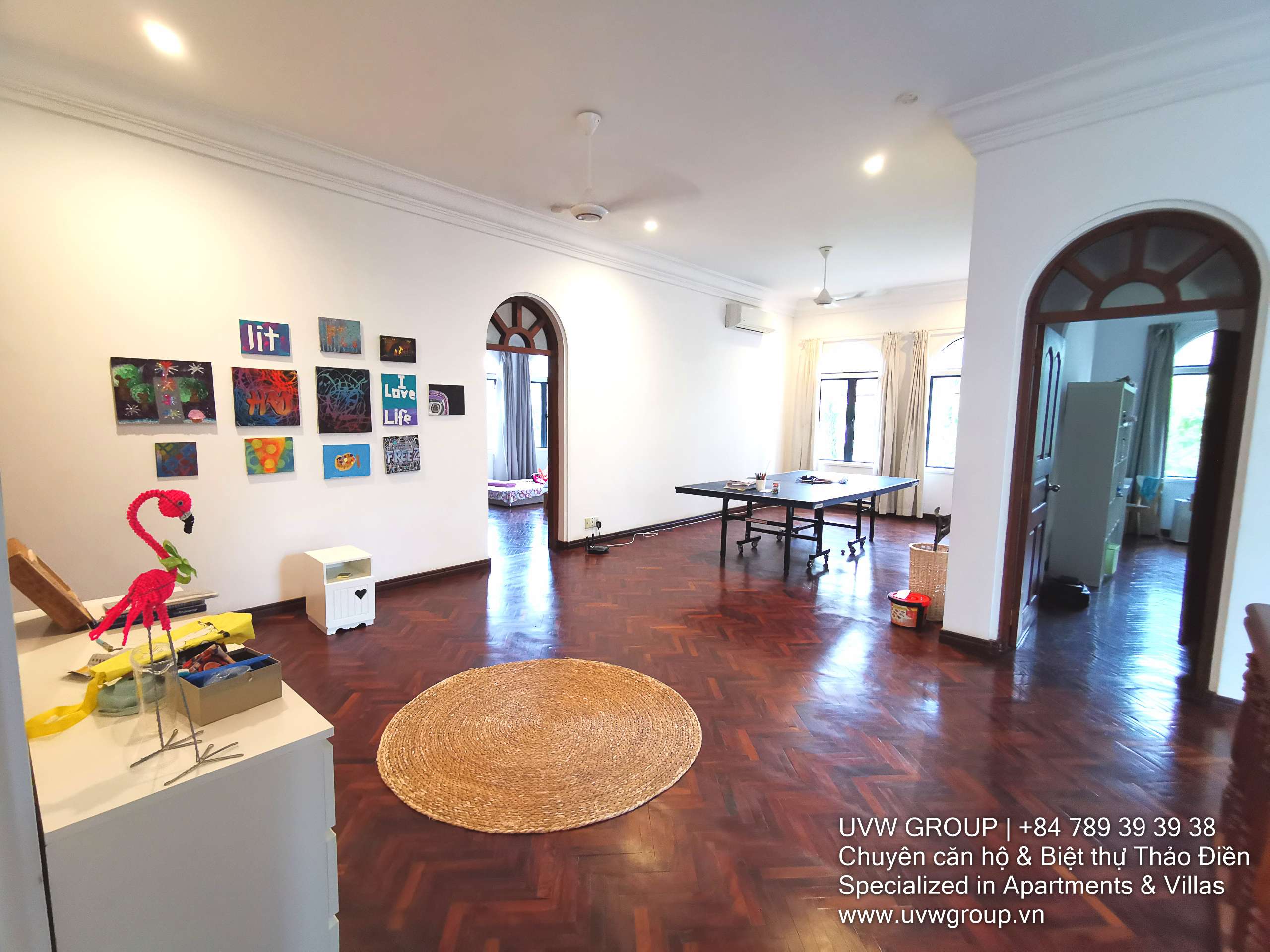 Fully furnished 4-bedroom villa for rent in An Phu, 600sqm