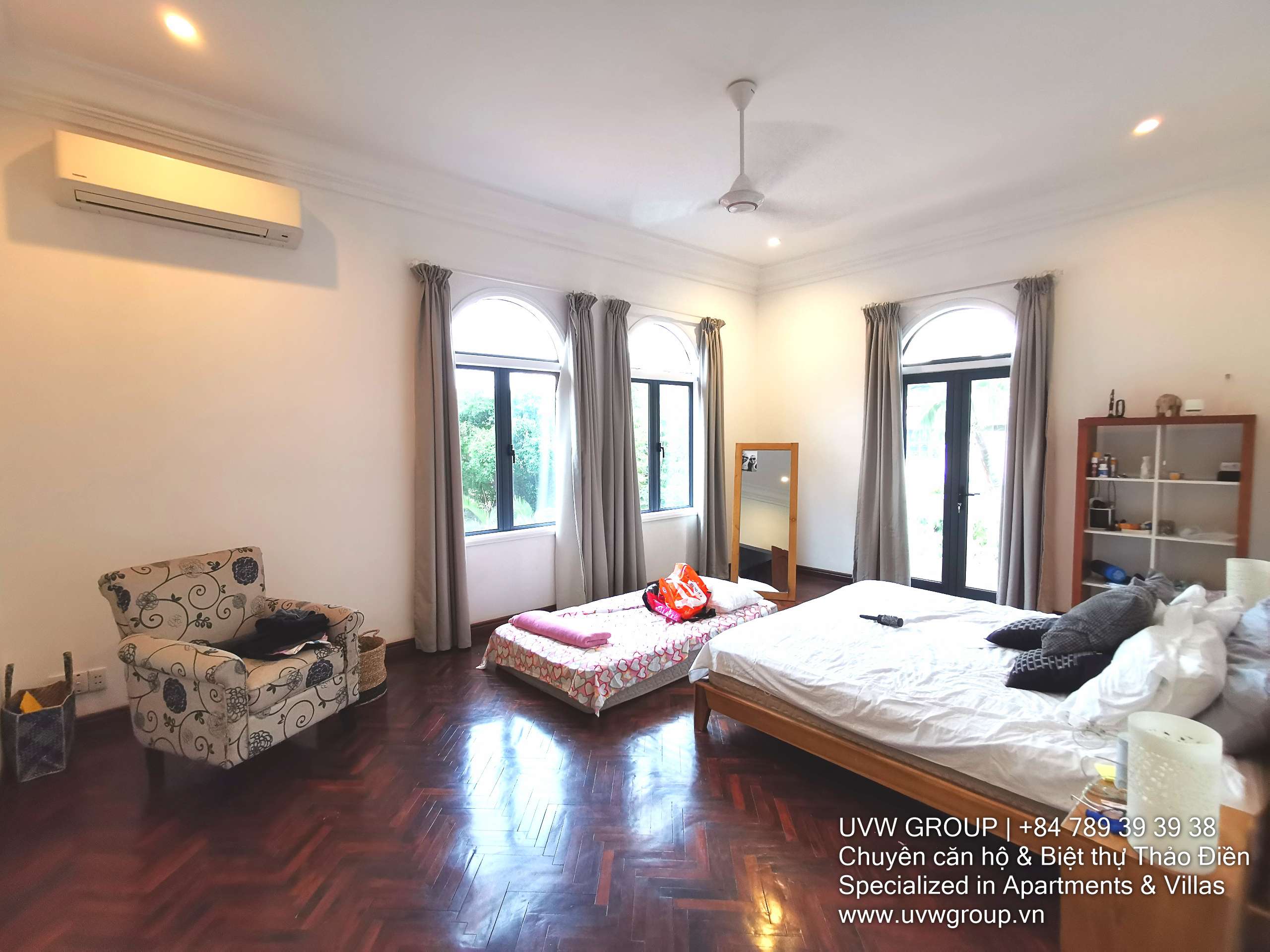Fully furnished 4-bedroom villa for rent in An Phu, 600sqm
