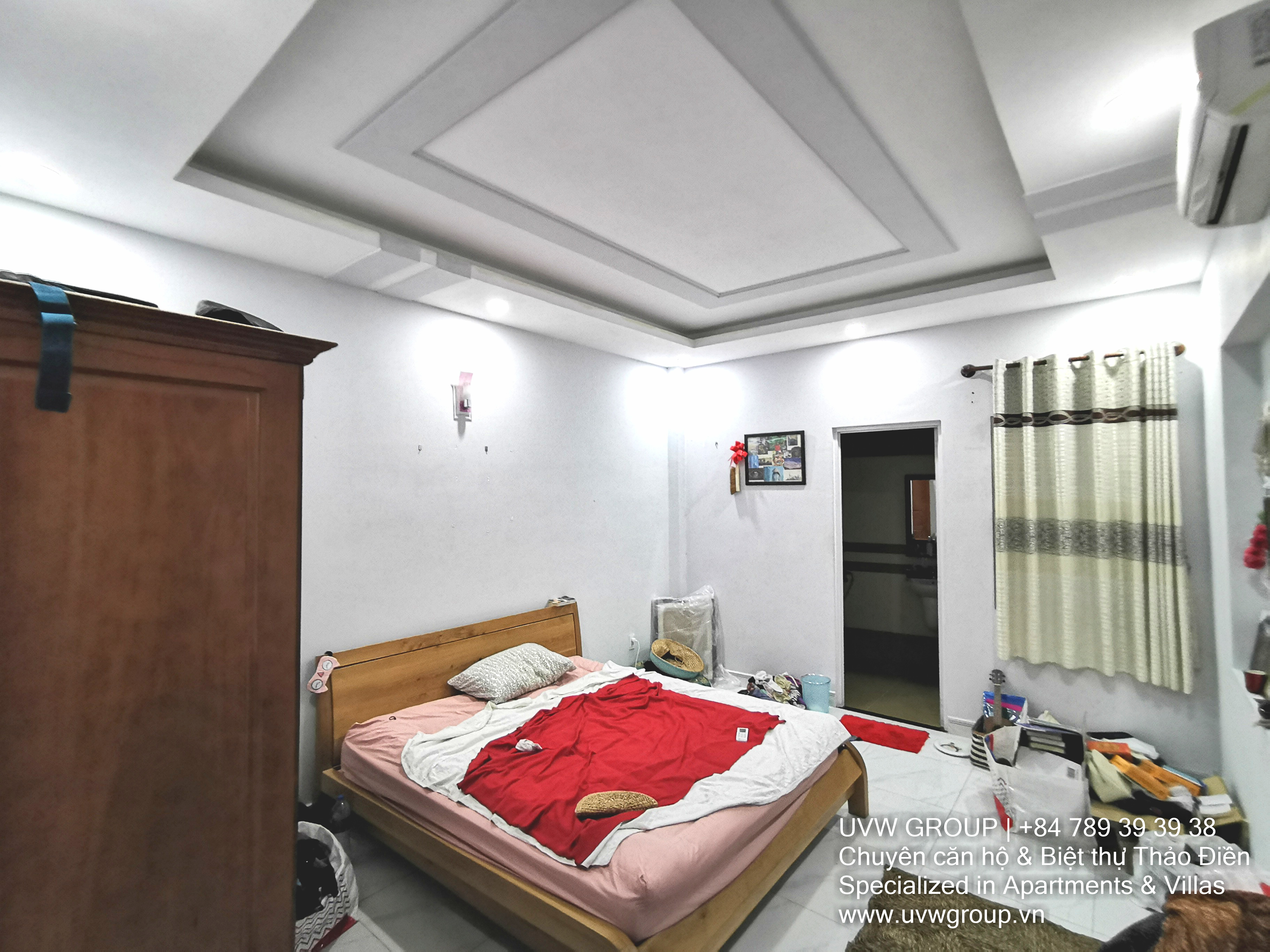 Modern rental house in Thao Dien, 2 floors, 80m², rooftop, fully available