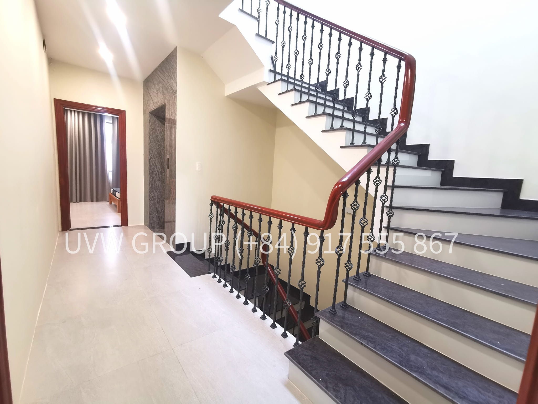 Villa for rent near Diamond Island, District 2 – 7 bedrooms, 8 bathrooms, basement garage