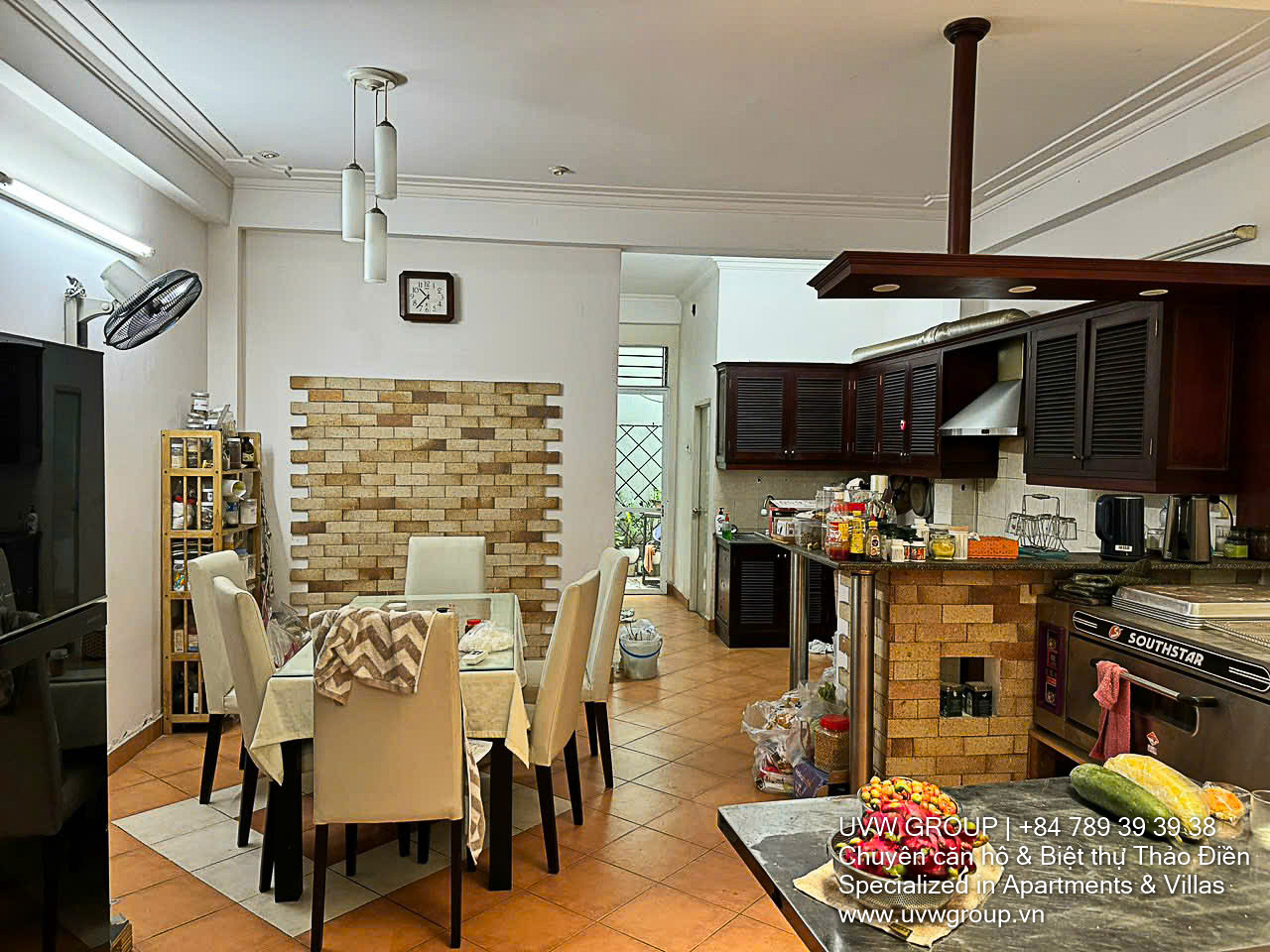House for sale in Thao Dien, Nguyen Van Huong street – 3 floors, 120m², 4 bedrooms, full legal ownership