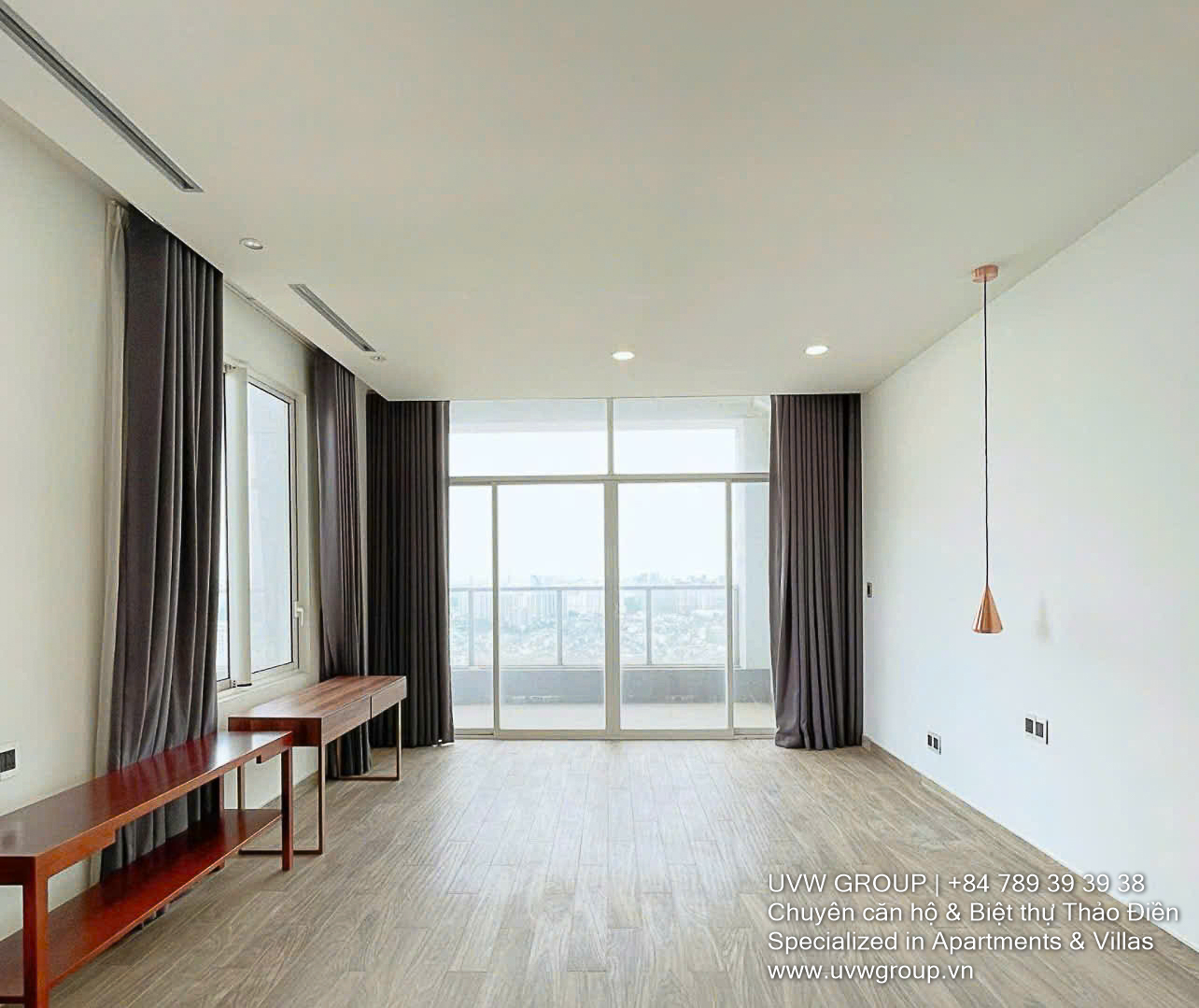 Corner penthouse for sale at Thao Dien Pearl, District 2 – 500m²