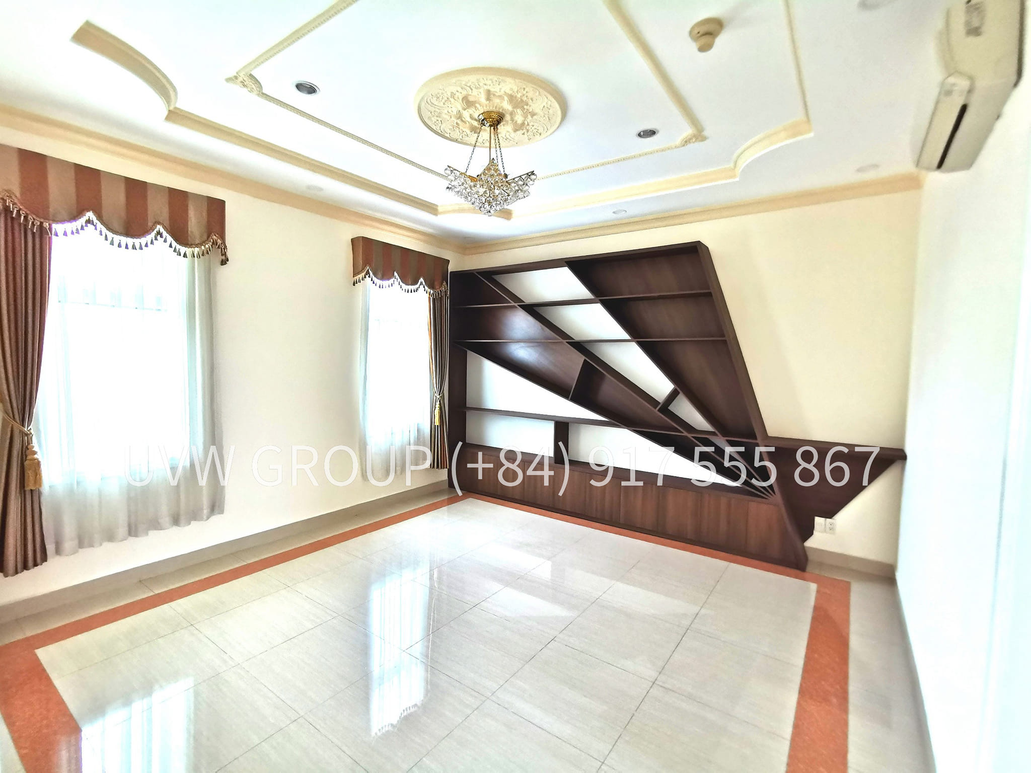 Large villa for rent in Thao Dien with 5 bedrooms, 5 bathrooms, basement parking