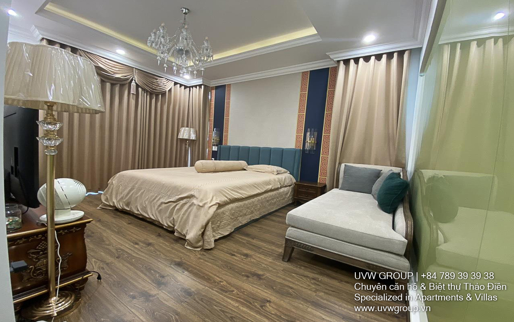 Luxury penthouse for sale at Sadora, Binh Trung Tay Ward, 210m², 3BR, Southeast-facing