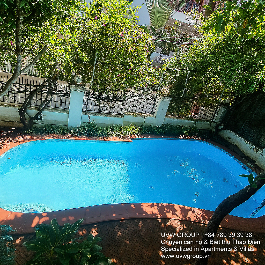 Villa for Rent at No.17, Street 42, Thao Dien | 289m² | Private Pool | $4,800/month