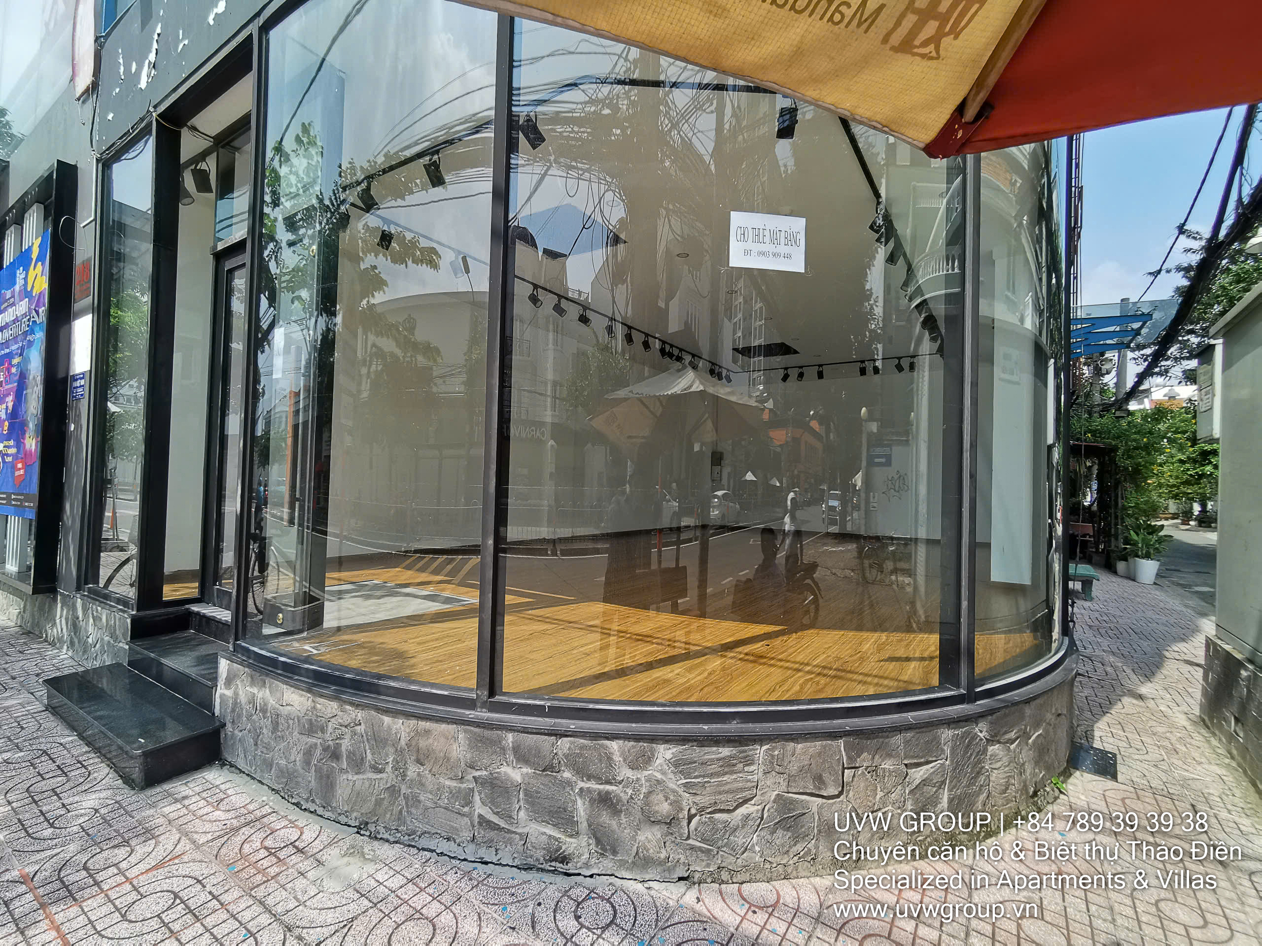 2 Frontage Shop for Rent in Thao Dien | 65m² | $2,200