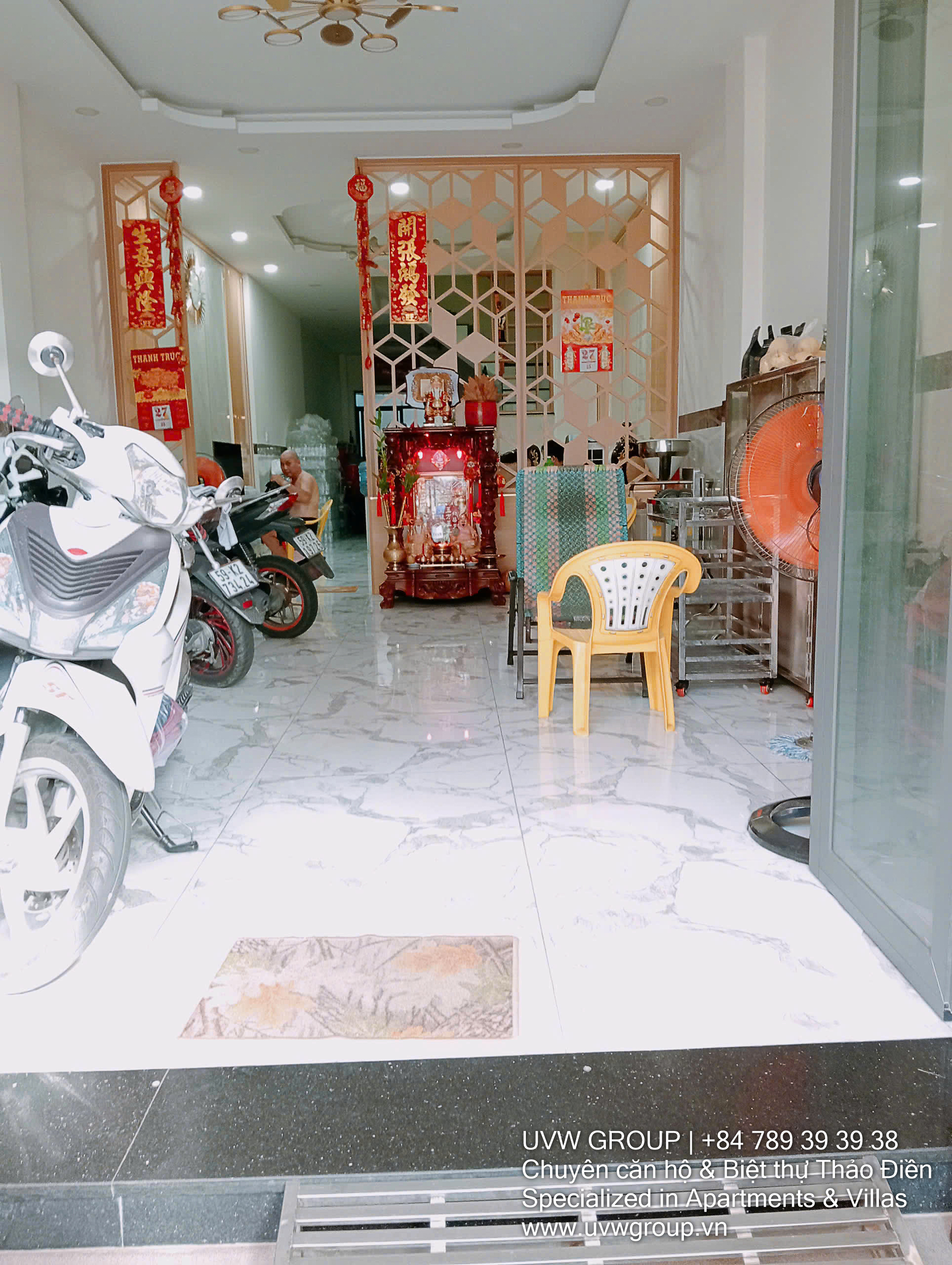 Frontage house for sale on Hoang Le Kha Street, District 6 – 106m² land, 4 bedrooms, 2 floors, rooftop