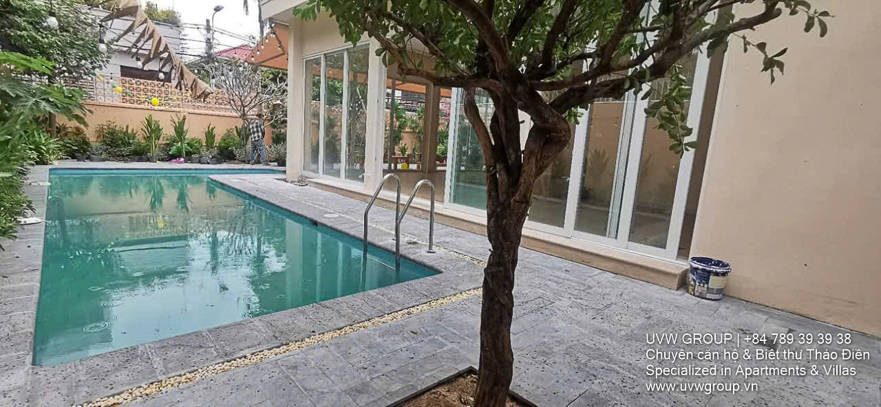 Nice Villa for Rent in Thao Dien Near Tran Ngoc Dien | 3BR | 350m² | $4,500