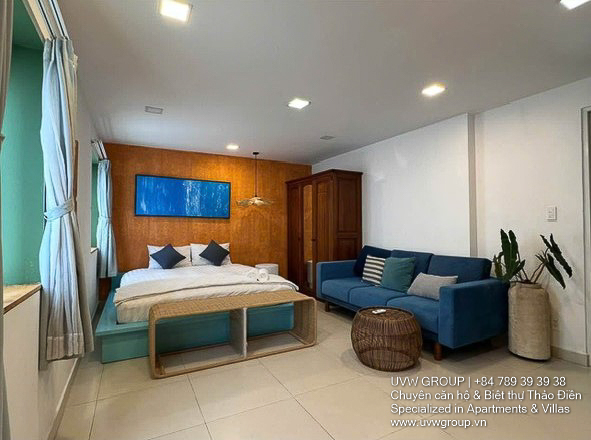 Villa with swimming pool for rent on Street 60, Thao Dien – 5 bedrooms, 6 bathrooms, rooftop terraces, $4,300/month