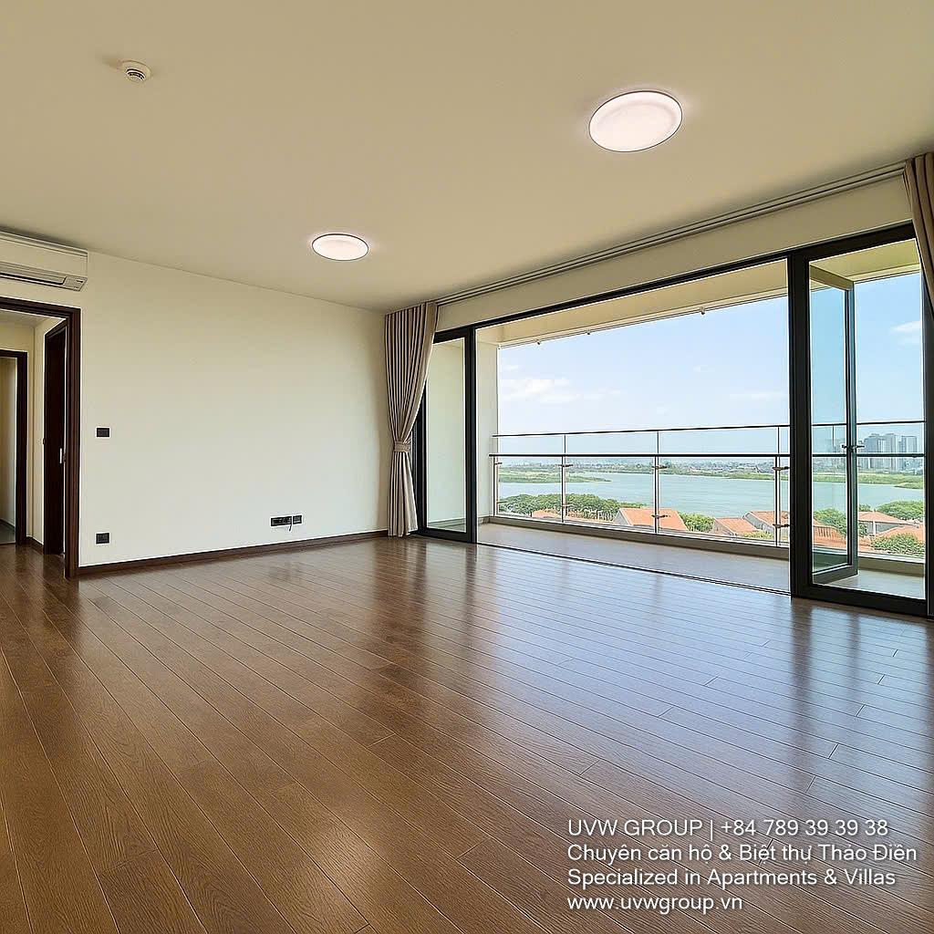 3-bedroom apartment for sale at Thao Dien Green, river view, high floor