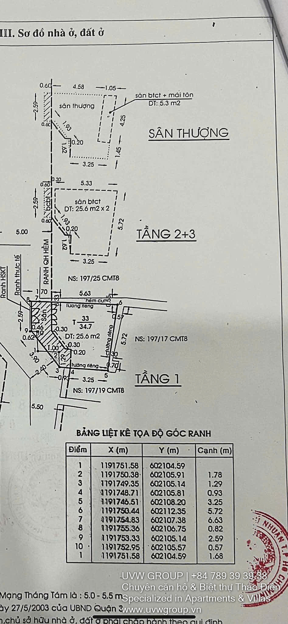 Bán gấp – Nhà tại Cách Mạng Tháng 8, Quận 3 | 81m² Có thể sử dụng | 4 phòng ngủ | $255,000 6