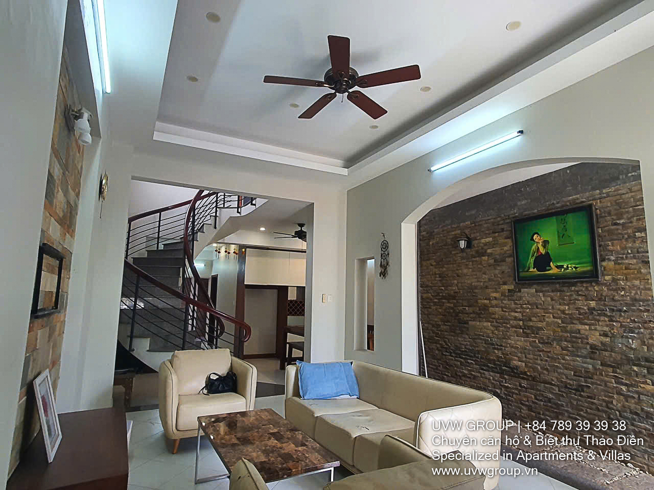 Mini villa for sale in Thao Dien, District 2 – 120m², 2 floors, southeast-facing, quiet location