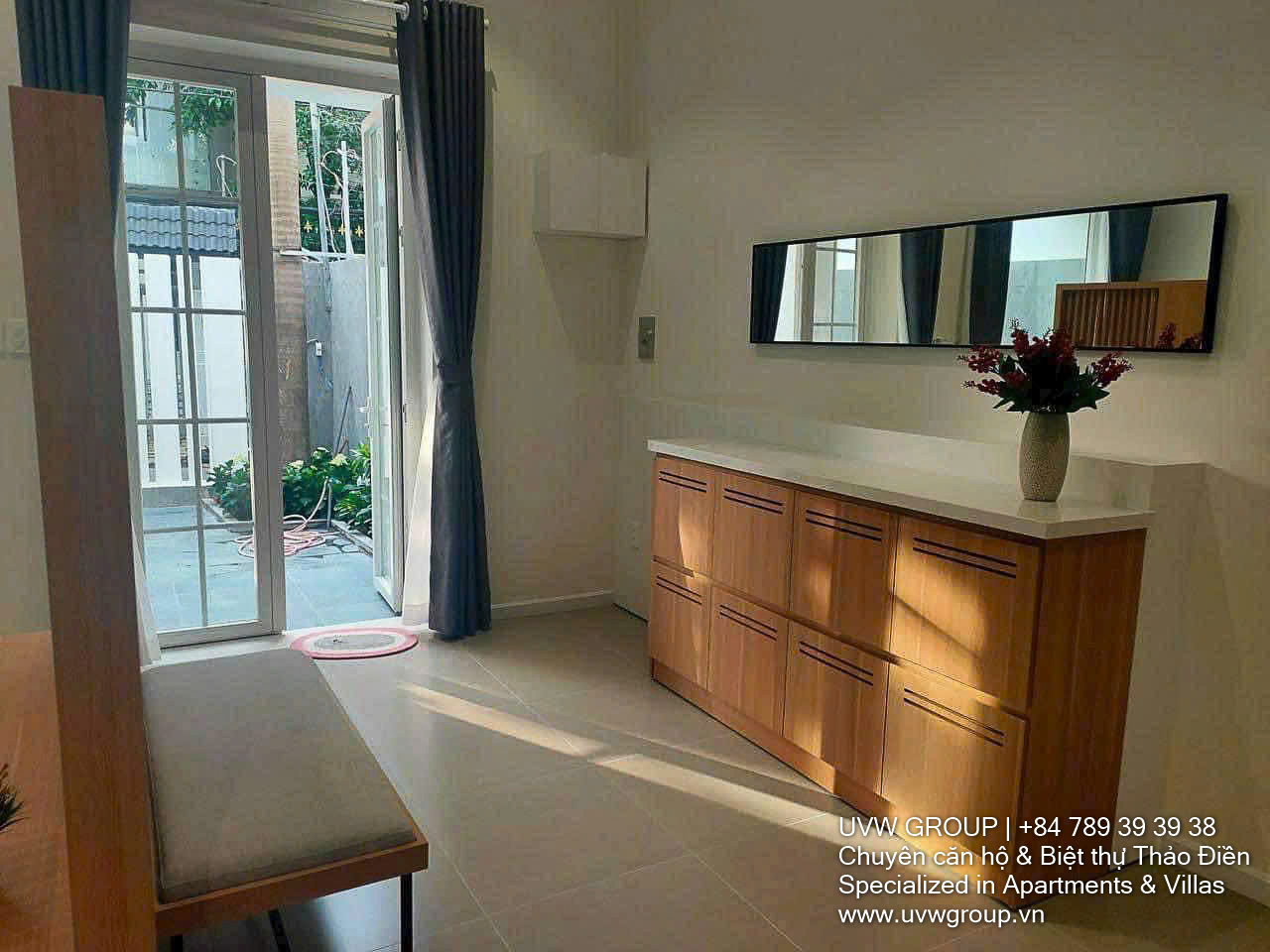 Fully furnished house for rent in Thao Dien, District 2, with 4 bedrooms and car parking