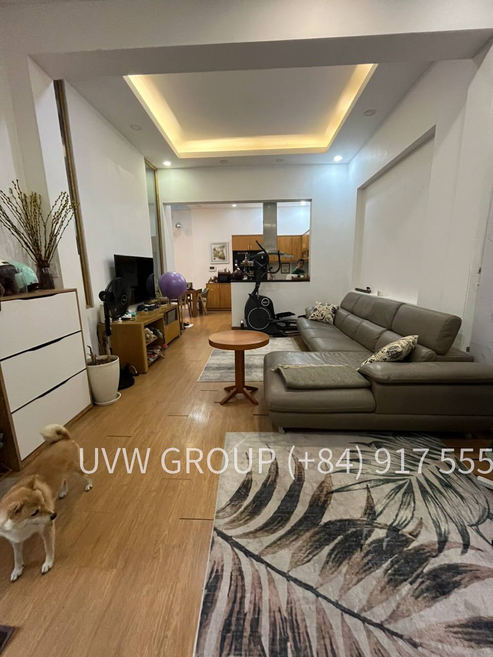 Townhouse for sale in Thao Dien 110m2 3 bedrooms leased 45M VND/month