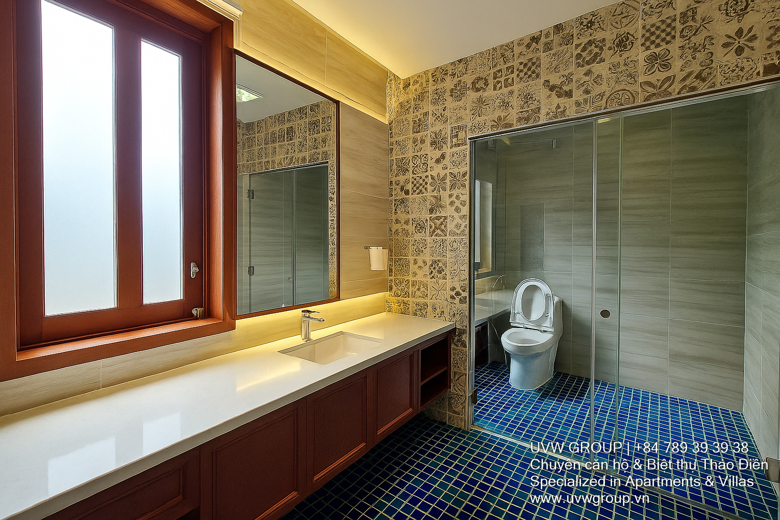 5-bedroom luxury villa with indoor pool and karaoke lounge for rent in District 7, HCMC