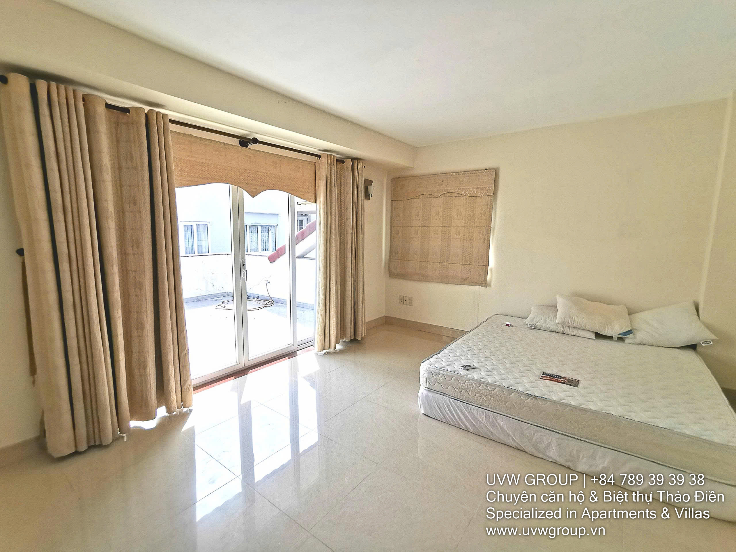 Thao Dien villa for lease with 5 bedrooms, private pool, and garden – spacious 3-floor home