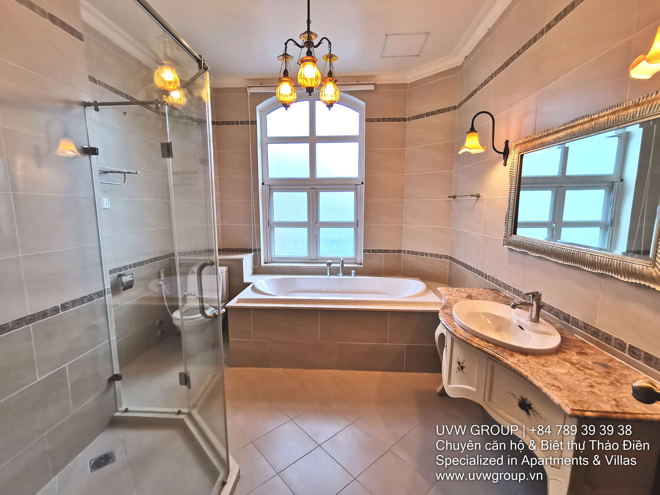 Villa for rent in Thao Dien – 4BR, pool, garden, 300sqm