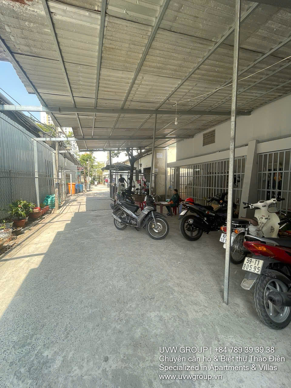 Single-storey house for sale in Thao Dien – 58/17 Street 47 – 216.7m² land – 3 bedrooms – car access – pink book