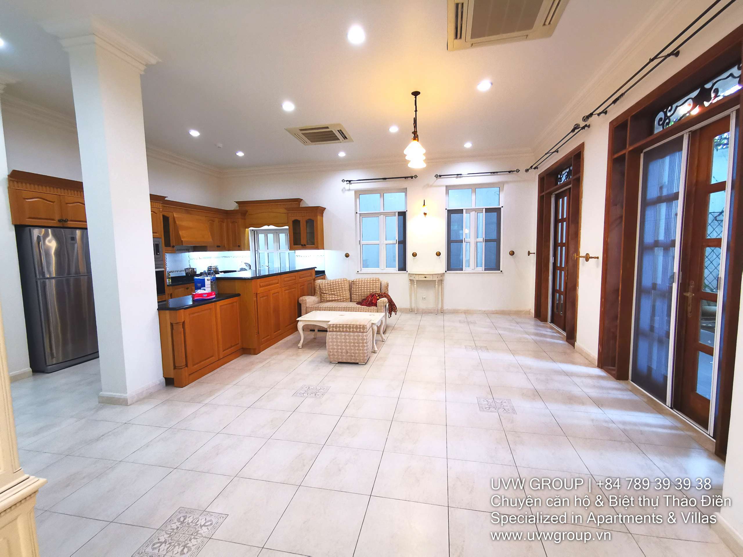 Villa for rent in Thao Dien – 4BR, pool, garden, 300sqm