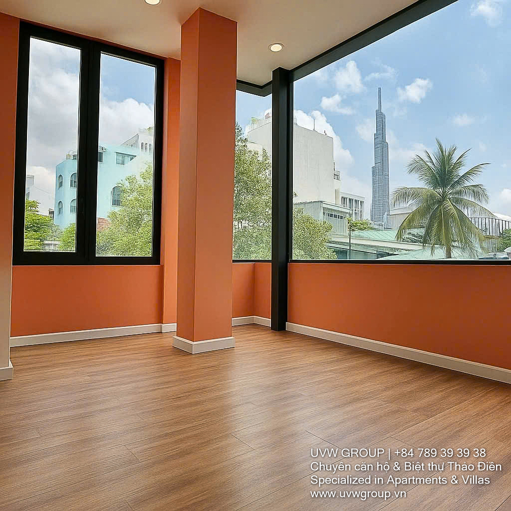 • Frontage townhouse for sale in Nguyen Cu Street, Thao Dien