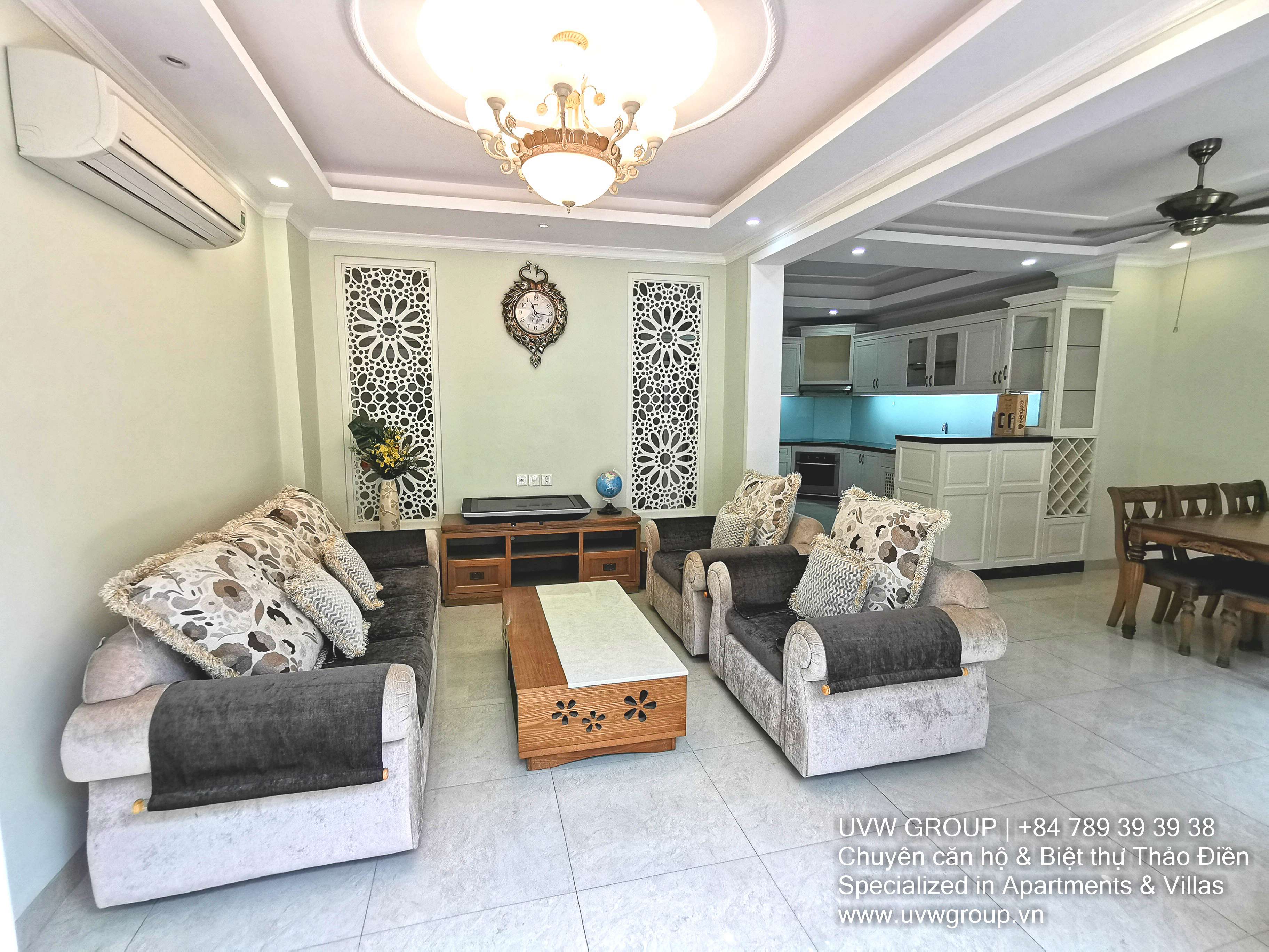 House for Rent in Thao Dien | 3BR | 88m² | Luxury Furnished | $1,800