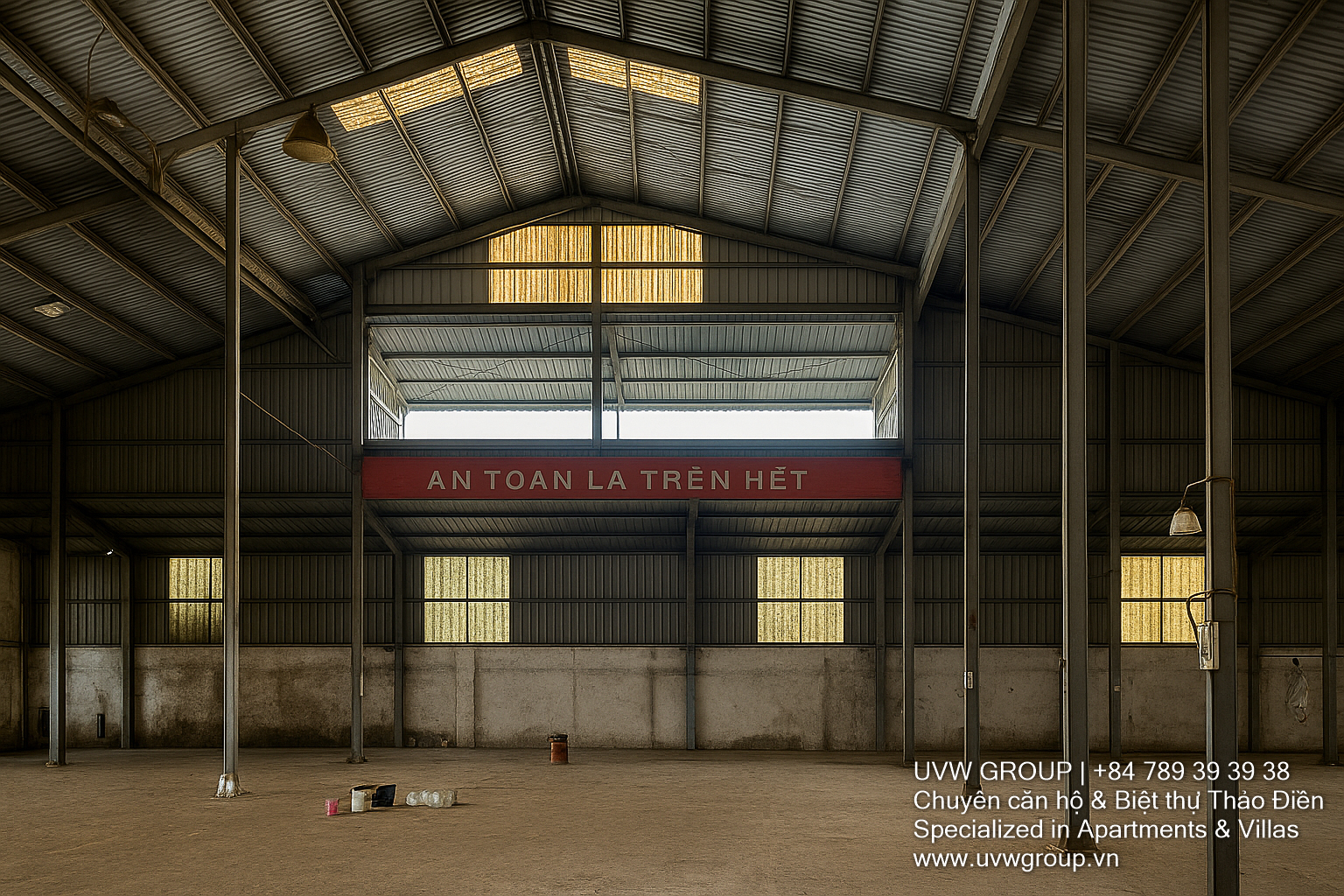 •	Industrial warehouse and villa for sale or lease in An Phu Dong, District 12, HCMC – over 9,000m² of land