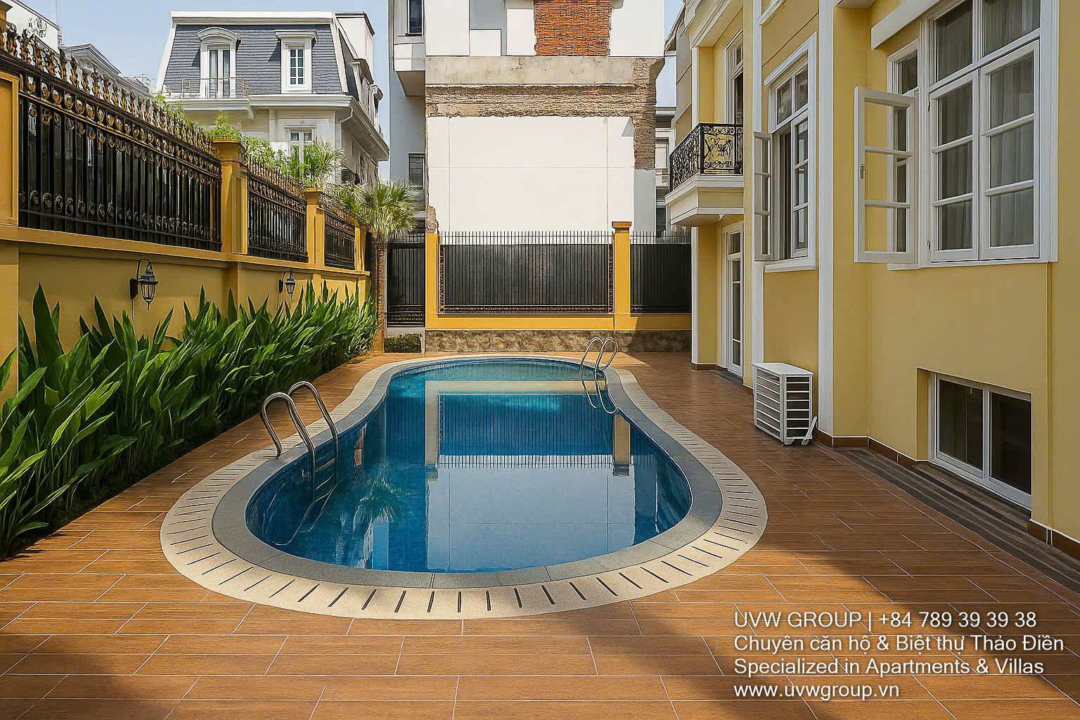 5-Bedroom Villa for Rent in Thao Dien | Private Pool | $6,000 | Secure Compound