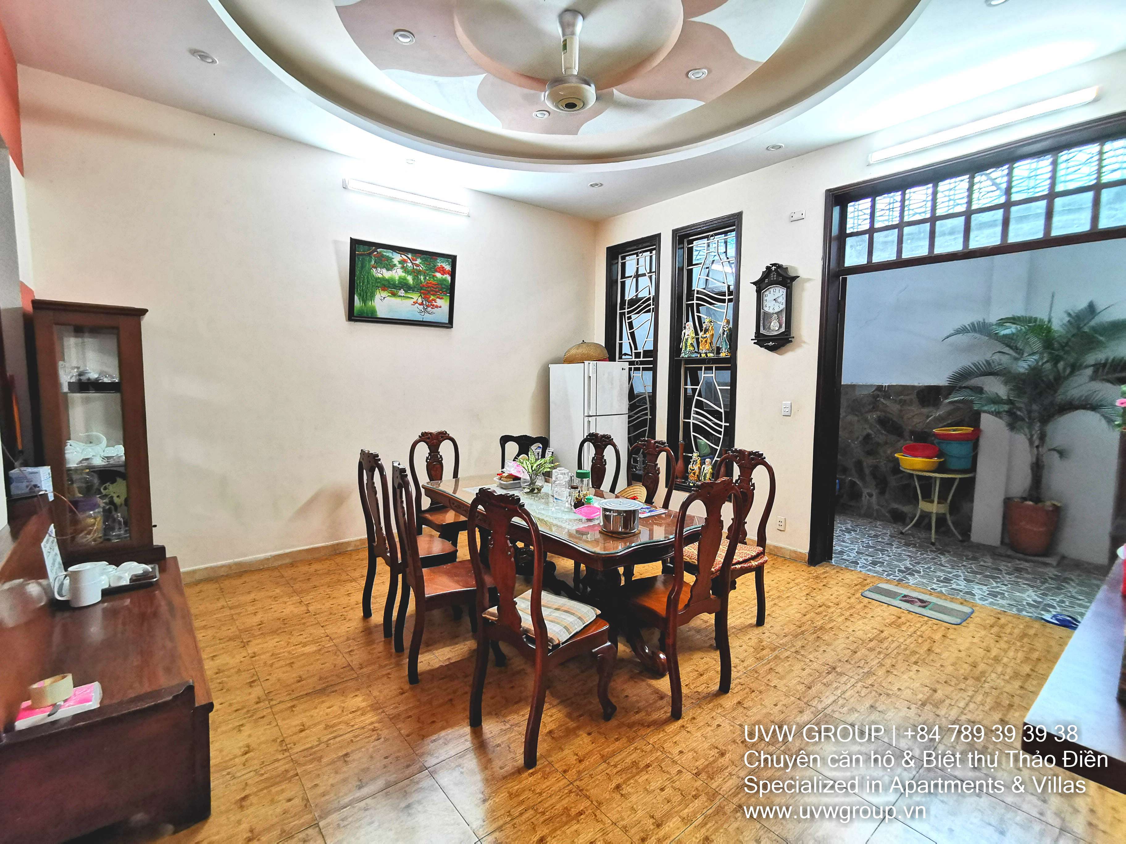 Fully furnished 4-bedroom house for rent in Thao Dien with 200m² area