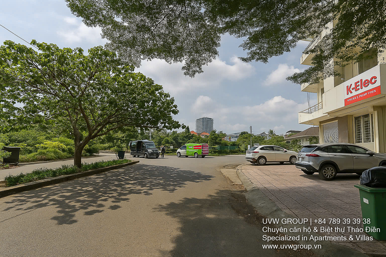 4-storey house for rent at 86 Nguyen Quy Duc – 5 bedrooms – An Phu, District 2