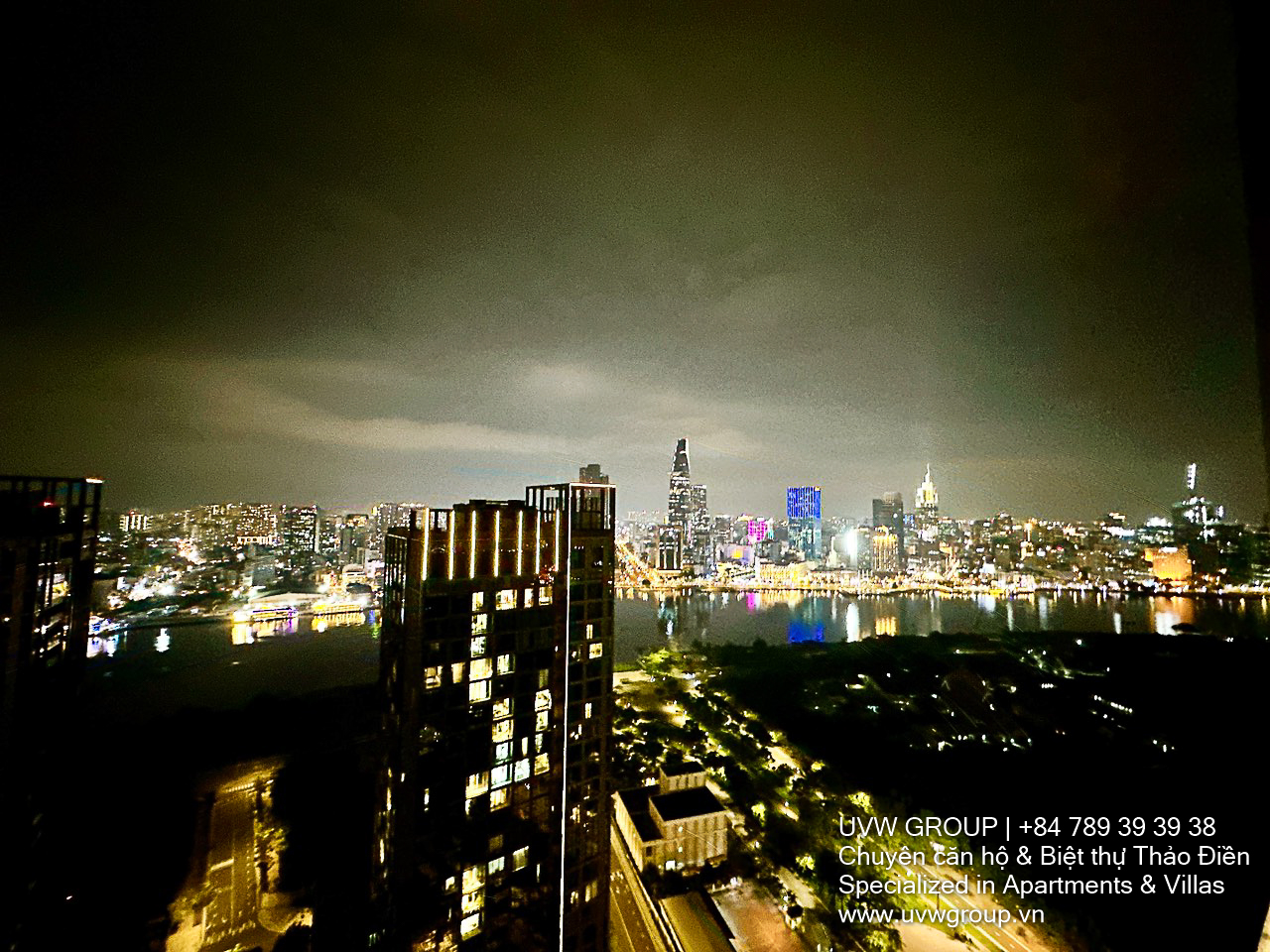 1BR Apartment for Rent | 60m² | High Floor | Luxury Furnished | $1,280