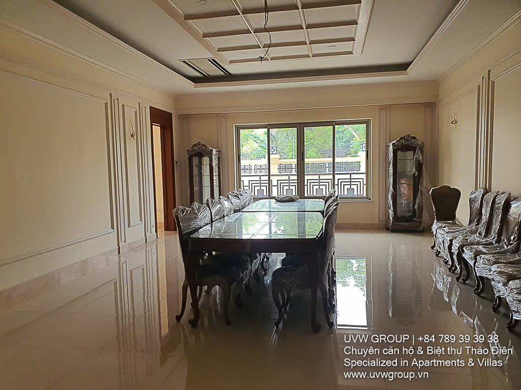 European-style palace villa for sale in Thao Dien, 600m²
