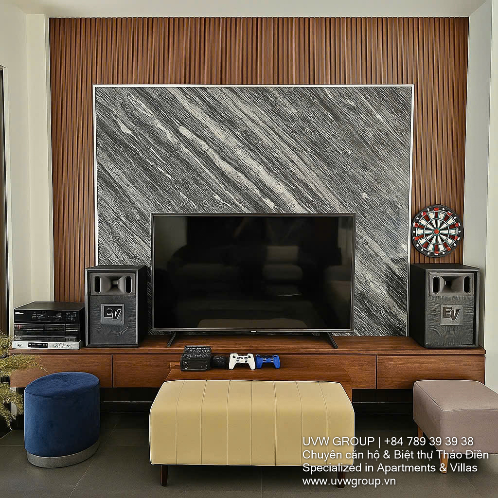 Fully furnished 5-bedroom modern luxury villa with private indoor pool in Thao Dien, HCMC