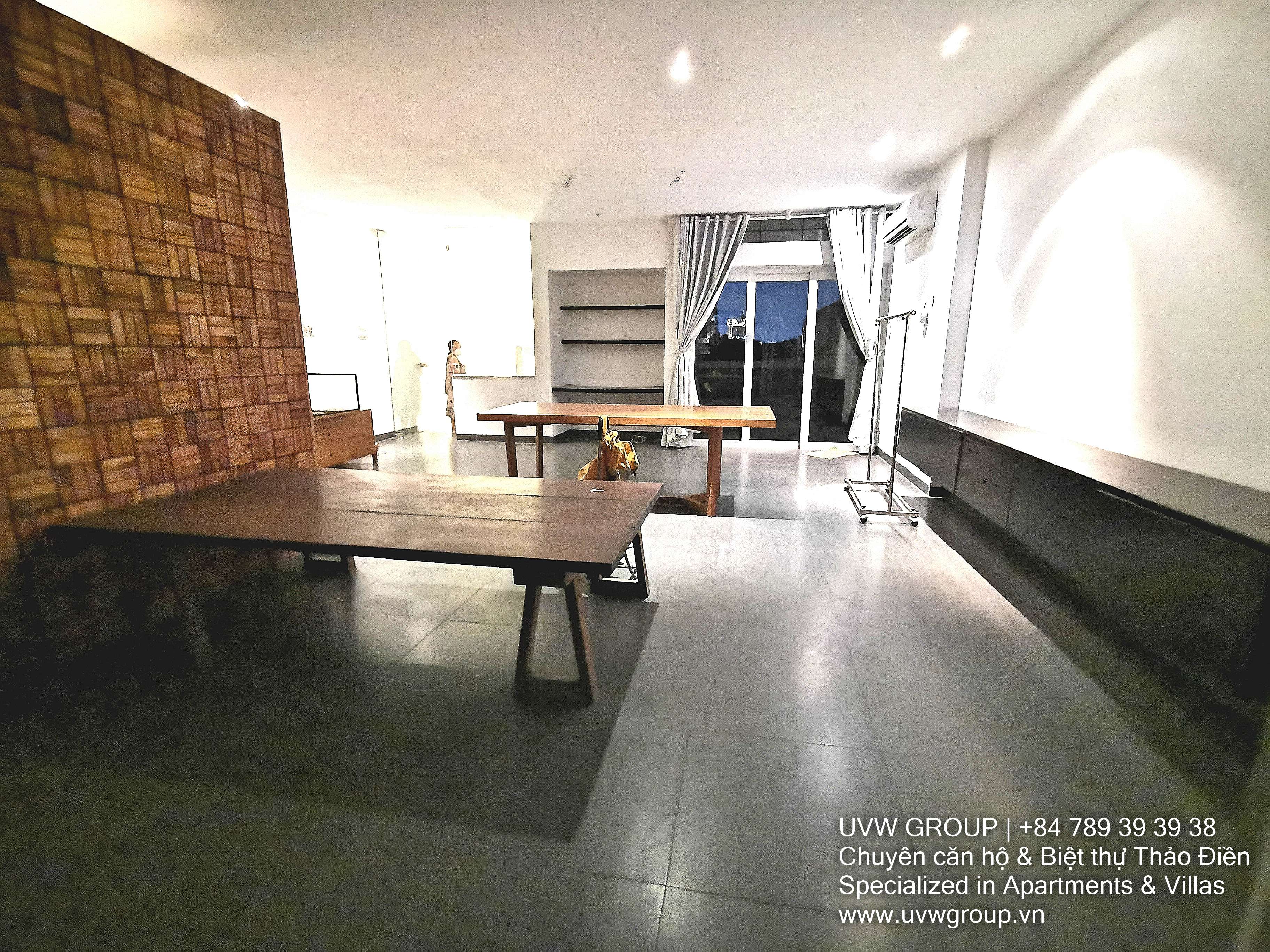 4-bedroom house for rent in Thao Dien with swimming pool and 200m²
