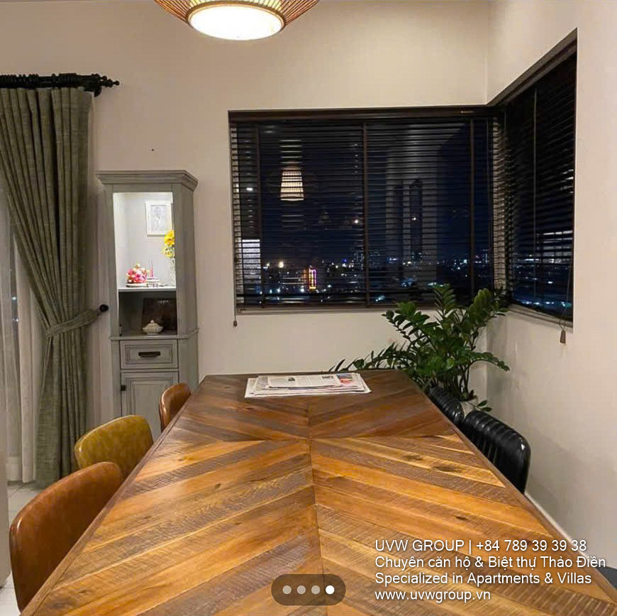 River Garden high floor apartment for rent with 2 bedrooms in Thao Dien